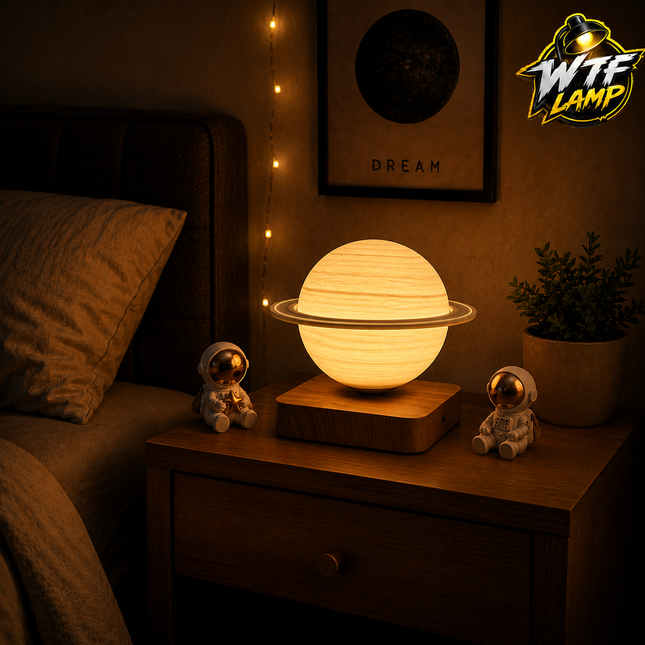 Saturn Levitating Lamp