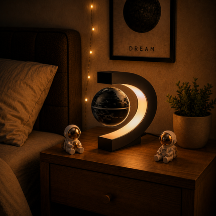 Black Earth Floating Lamp