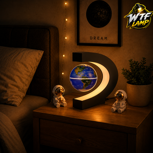 Blue Earth Floating Lamp