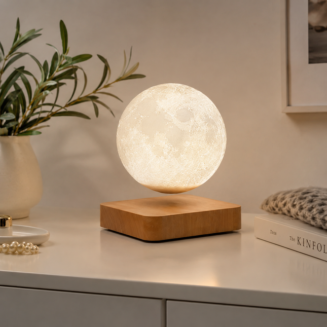 Levitating Moon Lamp