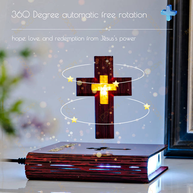 Floating Cross Lamp