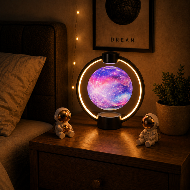 Galaxy Floating Moon Lamp