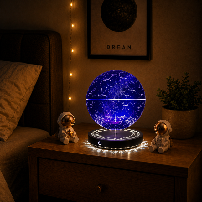 Levitating Galaxy Lamp